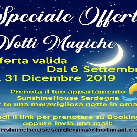 Apartment Sunshinehouse Sardegna Holiday